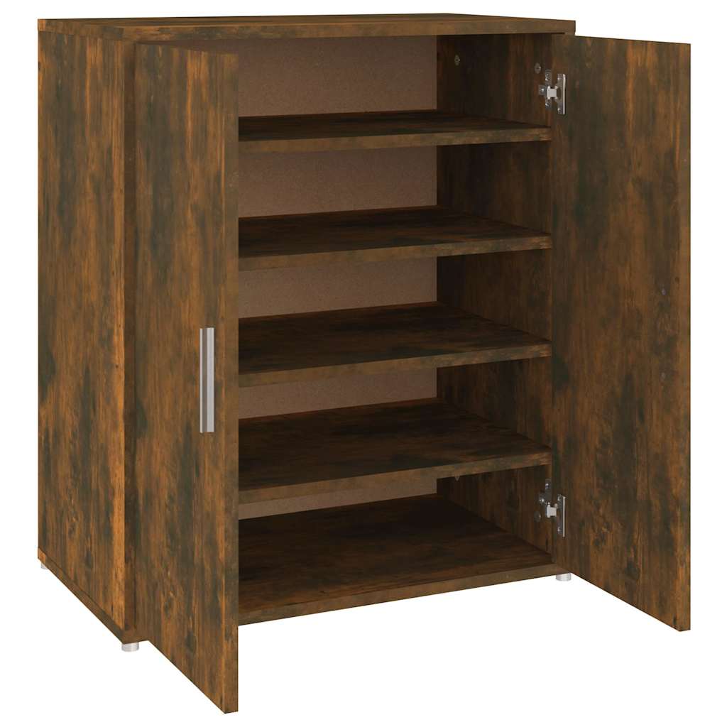 vidaXL Shoe cabinets 60 x 35 x 70 cm Smoked Oak 2