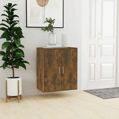 vidaXL Shoe cabinets 60 x 35 x 70 cm Smoked Oak 3