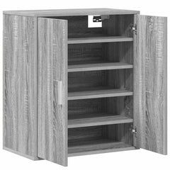 vidaXL Shoe cabinets 60 x 35 x 70 cm Grey Sonoma Stores loads of shoes 6