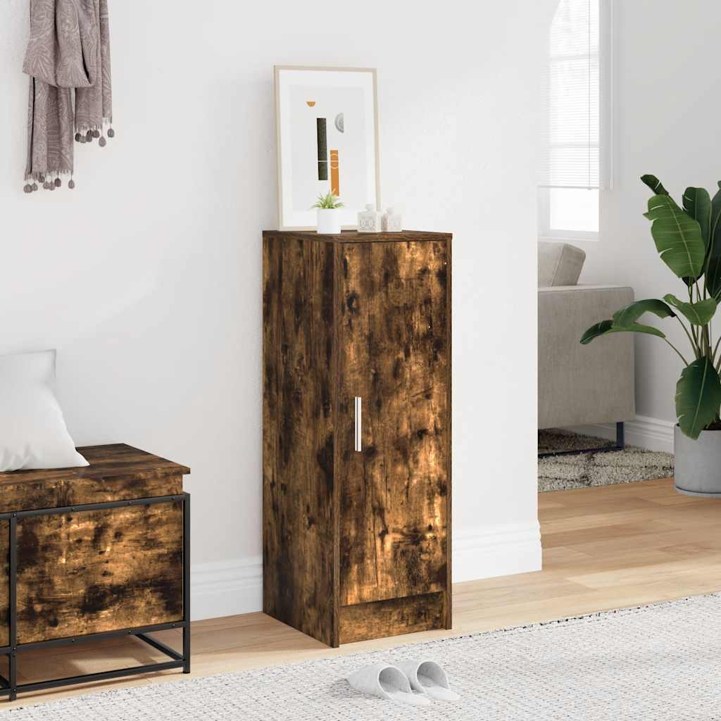 vidaXL Shoe cabinets 32 x 35 x 92 cm Smoked Oak 1