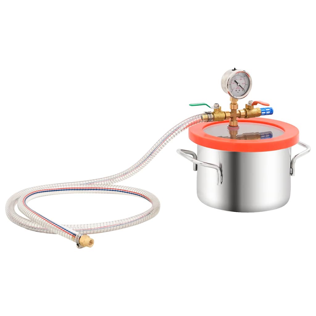 Vacuum Chamber Stainless Steel 3,7 L 3.7 l
