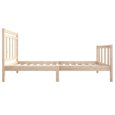 Bed Frame Solid Wood 90x200 cm