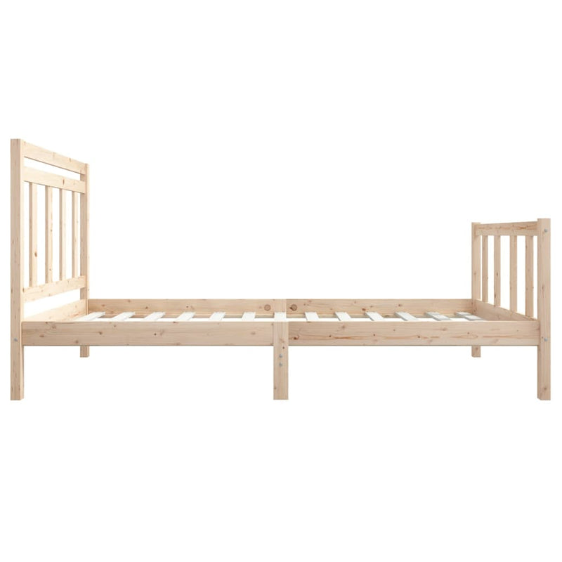 Bed Frame Solid Wood 90x200 cm