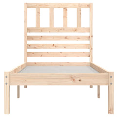 vidaXL Bed Frame without Mattress 75x190 cm Small Single 4
