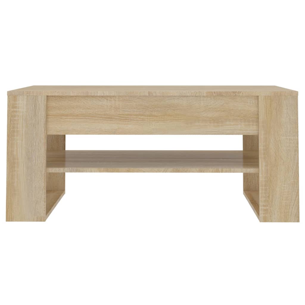 vidaXL Coffee Table | Sonoma oak | Engineered wood | Medium | Coffee Table 3