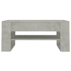 vidaXL Coffee Table | Concrete grey | Engineered wood | Medium | Coffee Table 3