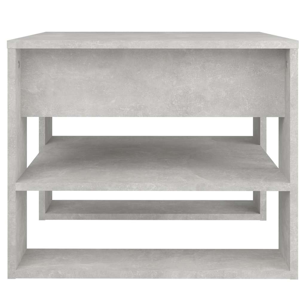 vidaXL Coffee Table | Concrete grey | Engineered wood | Medium | Coffee Table 4