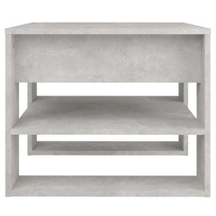 vidaXL Coffee Table | Concrete grey | Engineered wood | Medium | Coffee Table 4