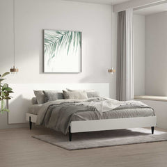811052 vidaXL Wall Headboard White 240x1,5x80 cm Engineered Wood 1