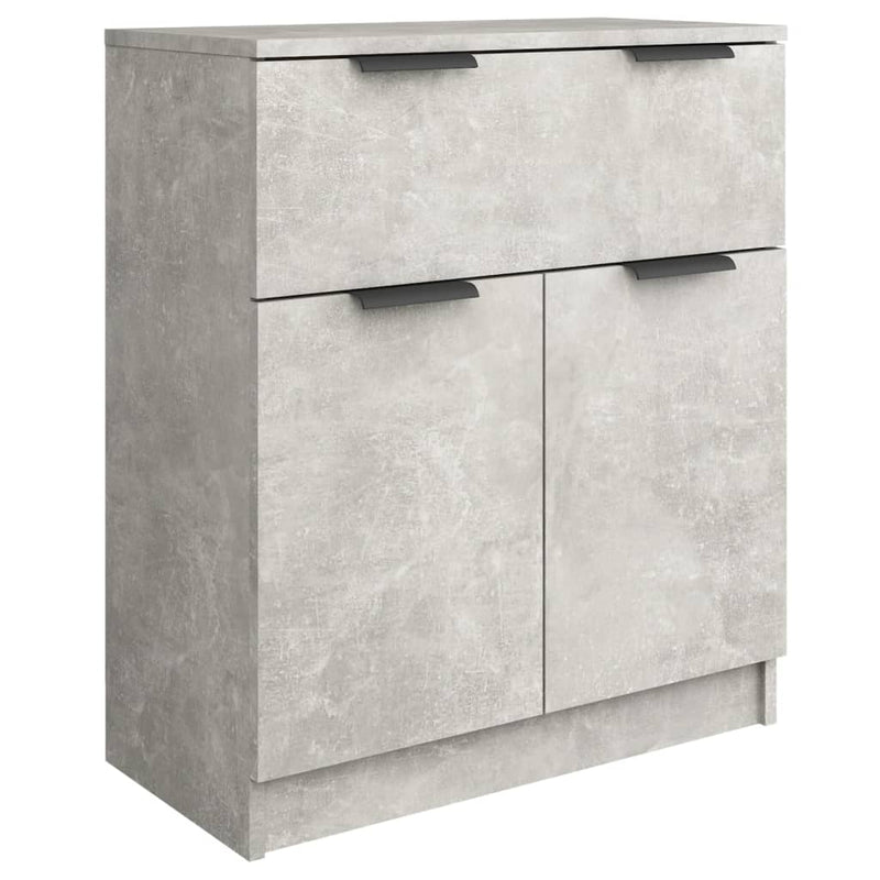 Sideboard Concrete Grey 60x30x70 cm Engineered Wood