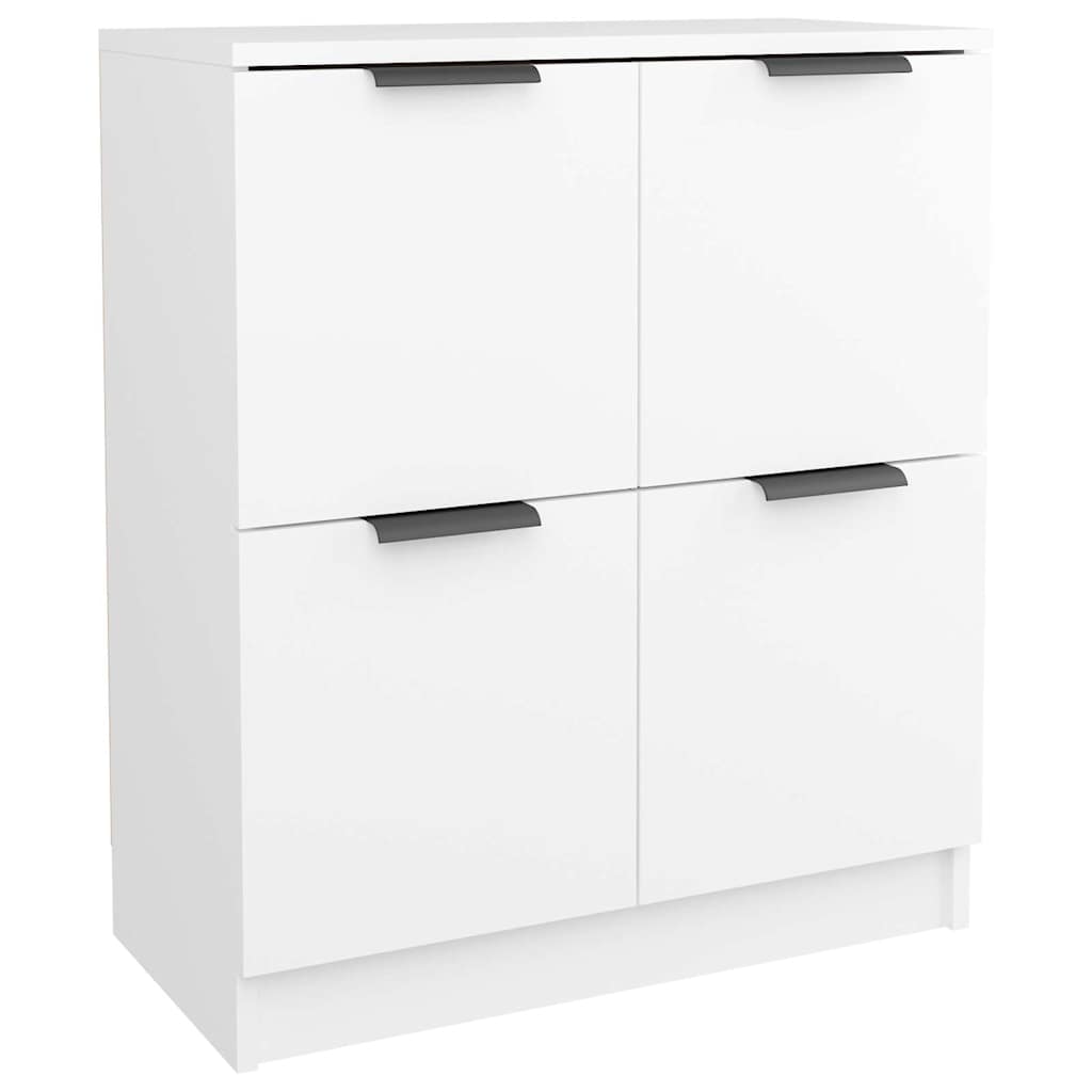 vidaXL Sideboard | White | Engineered wood | Compact | Sideboard | Rectangular 2