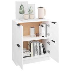 vidaXL Sideboard | White | Engineered wood | Compact | Sideboard | Rectangular 4