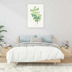 811203 vidaXL Bedside Cabinets 2 pcs Sonoma Oak 40x39x40 cm 1