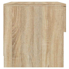 vidaXL Bedside Cabinets 2 pcs Sonoma Oak Engineered Wood 5
