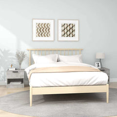 vidaXL Bedside Cabinets Engineered Wood