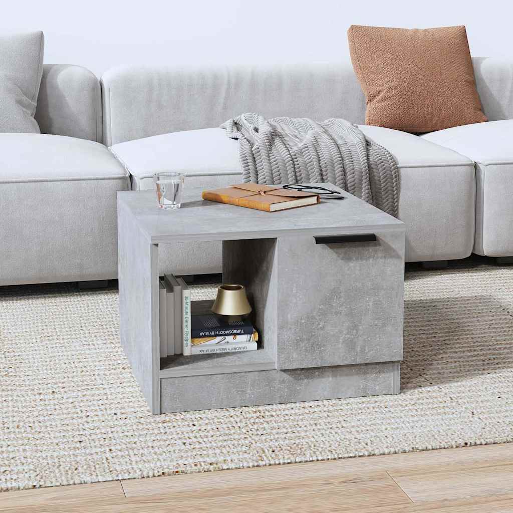vidaXL Coffee Table | Concrete Grey | Engineered Wood | Medium | Coffee Table 1