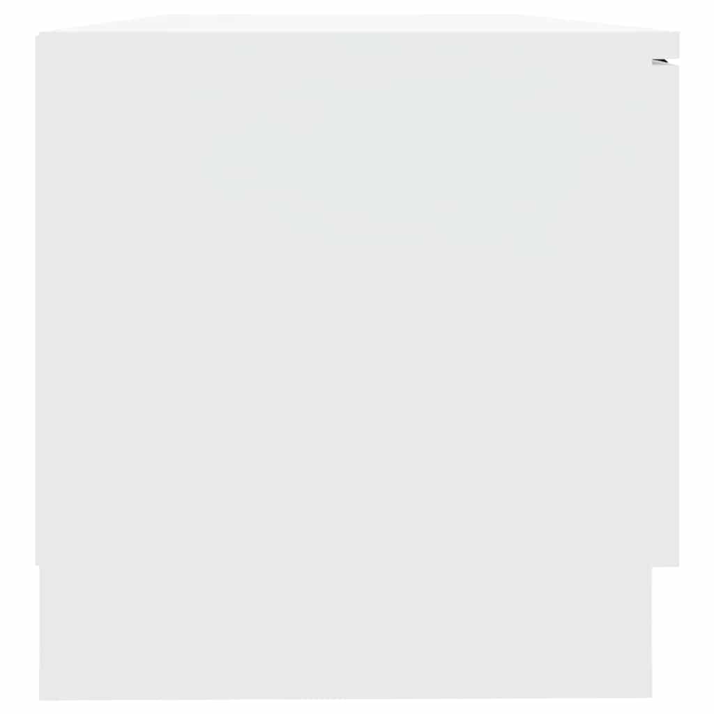 vidaXL TV Cabinet White 80x35x36,5 cm Engineered Wood 6
