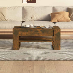 vidaXL Coffee Table | Smoked oak | Engineered wood | Medium | Coffee Table 5