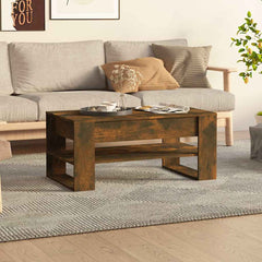 vidaXL Coffee Table | Smoked oak | Engineered wood | Medium | Coffee Table 1
