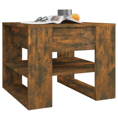 vidaXL Coffee Table | Smoked oak | Engineered wood | Medium | Coffee Table 6