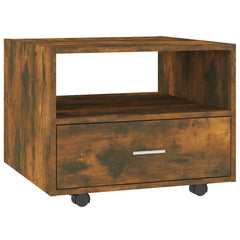vidaXL Coffee Table | Smoked oak | Engineered wood | Compact | Coffee Table 2