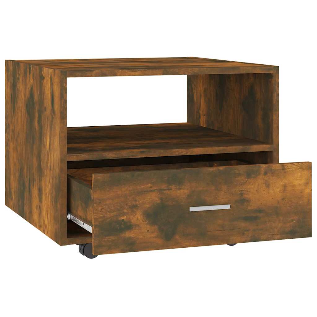 vidaXL Coffee Table | Smoked oak | Engineered wood | Compact | Coffee Table 6