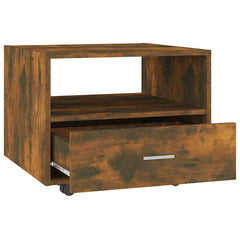 vidaXL Coffee Table | Smoked oak | Engineered wood | Compact | Coffee Table 6