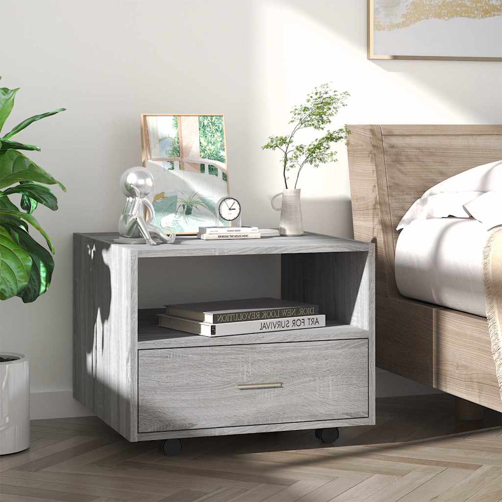 vidaXL Coffee Table | Grey Sonoma | Engineered wood | Compact | Coffee Table 3