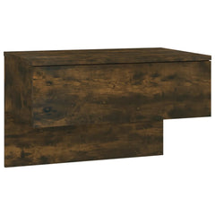 vidaXL Wall-mounted Bedside Cabinets 2 pcs Smoked Oak 5