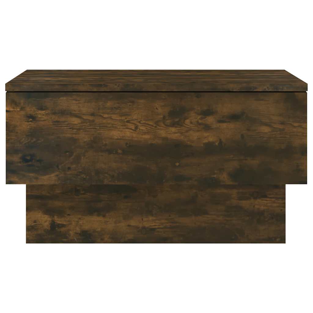 vidaXL Wall-mounted Bedside Cabinets 2 pcs Smoked Oak 6
