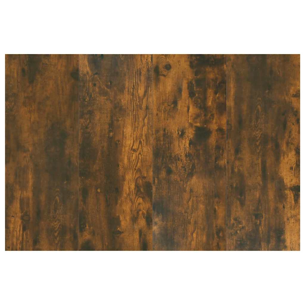 vidaXL Bed Headboard Smoked Oak 120x1,5x80 cm Engineered Wood 5