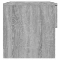 vidaXL Bedside Cabinets 2 pcs Grey Sonoma Engineered Wood 5