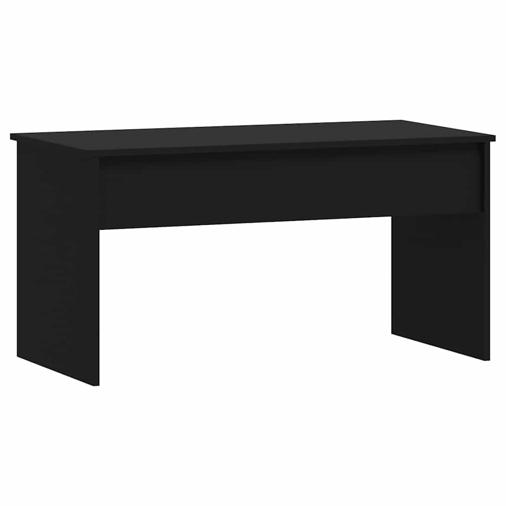 vidaXL Coffee Table | Black | Engineered wood | Medium | Adjustable Armrests 3