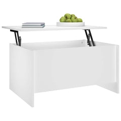 vidaXL Coffee Table | White | Engineered wood | Standard | Coffee Table 6