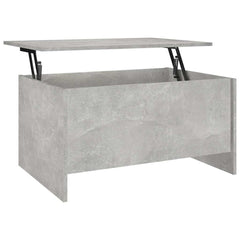 vidaXL Coffee Table | Concrete grey | Engineered wood | Medium | Storage 2