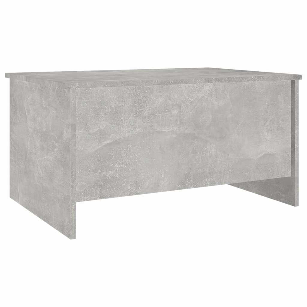 vidaXL Coffee Table | Concrete grey | Engineered wood | Medium | Storage 3