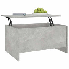 vidaXL Coffee Table | Concrete grey | Engineered wood | Medium | Storage 6