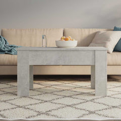vidaXL Coffee Table | Concrete grey | Engineered wood | Medium | Sliding Top 3