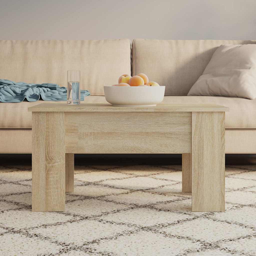 vidaXL Coffee Table | Sonoma oak | Engineered wood | 79x49x41 cm 1
