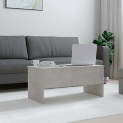 vidaXL Coffee Table | Concrete grey | Engineered wood | Medium 3