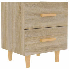 vidaXL Bed Cabinet Sonoma Oak 40x35x47.5 cm 2