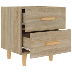 vidaXL Bed Cabinet Sonoma Oak 40x35x47.5 cm 5