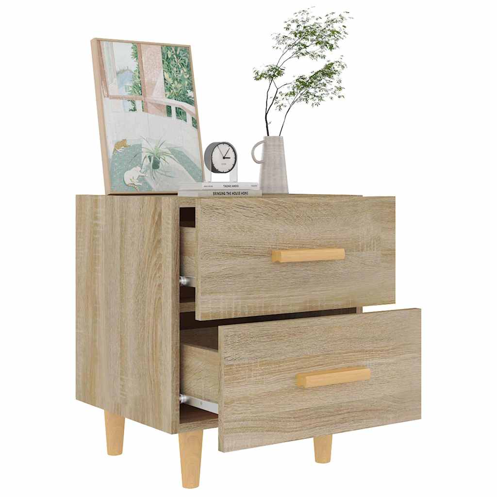 vidaXL Bed Cabinet Sonoma Oak 40x35x47.5 cm 6