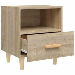 vidaXL Bedside Cabinets 2 pcs Sonoma Oak 40x35x47 cm 6