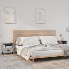 vidaXL Bedside Cabinets 2 pcs Concrete Grey Engineered Wood 1