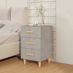 vidaXL Bedside Cabinet | Concrete Grey | Engineered Wood | Medium 3