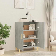 vidaXL Sideboard | Concrete grey | Engineered wood | Medium | Sideboard 6
