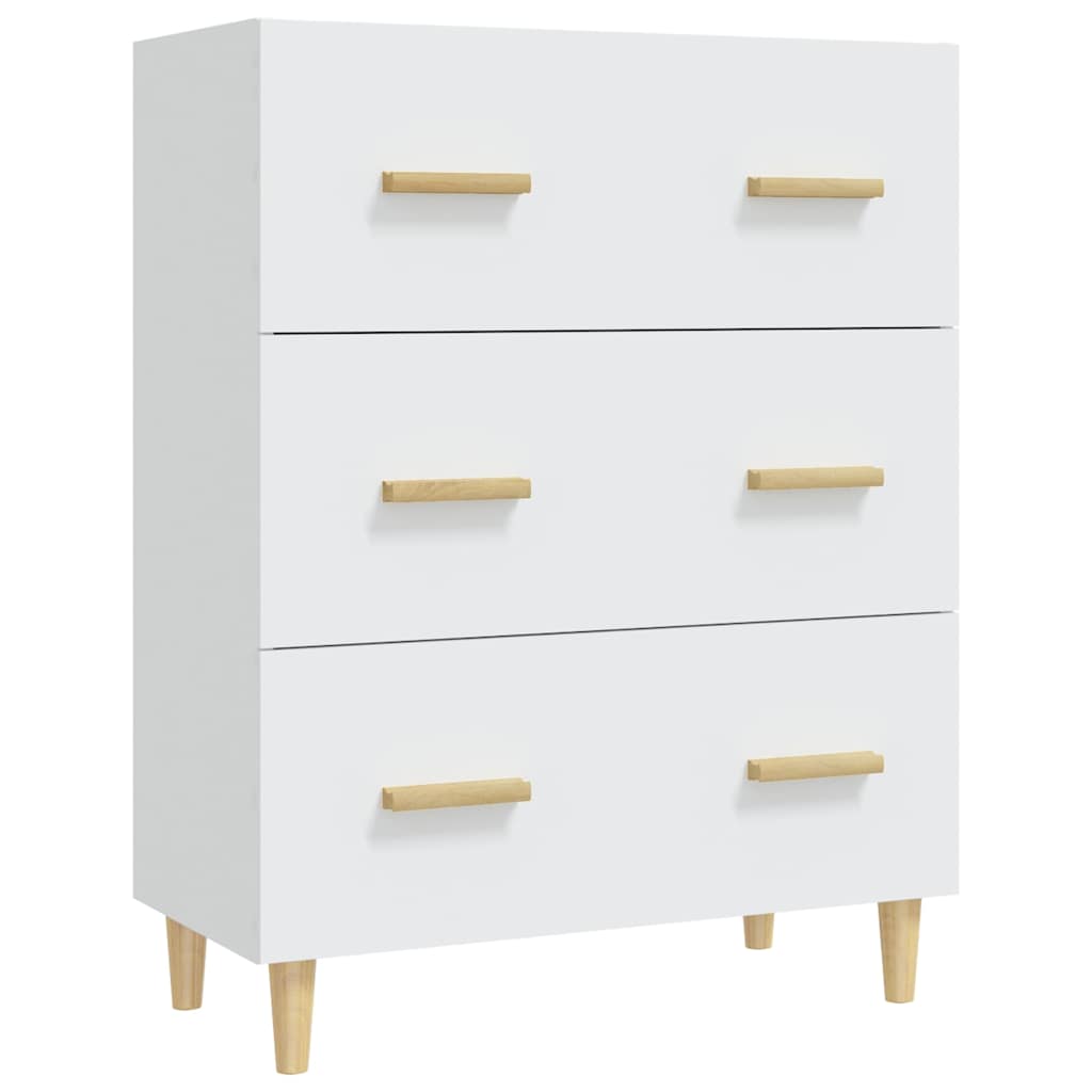 Sideboard 70x34x90 cm Engineered Wood White