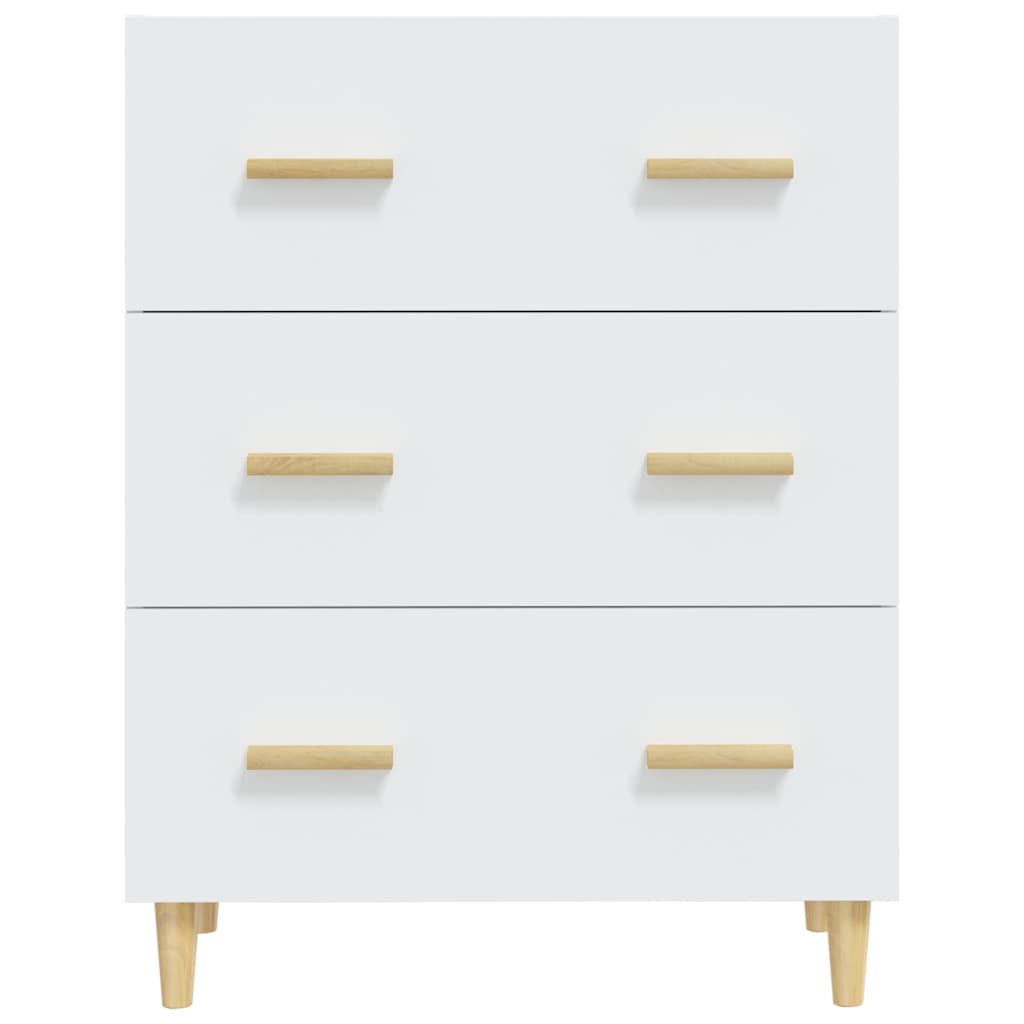 Sideboard 70x34x90 cm Engineered Wood White