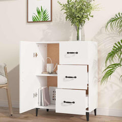 vidaXL Sideboard | White | Engineered wood | Medium | Sideboard | Rectangular 3